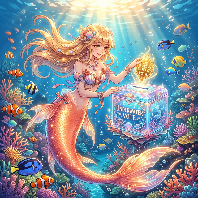 投票美人魚