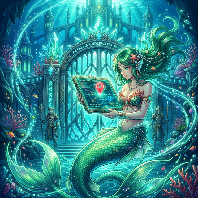 在場確認美人魚